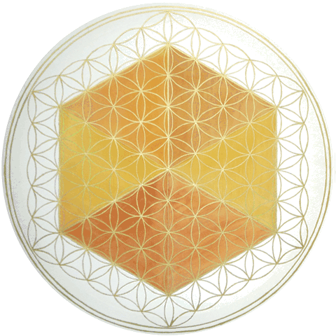 Hexaeder: erdtöne, 50 cm, 2010 